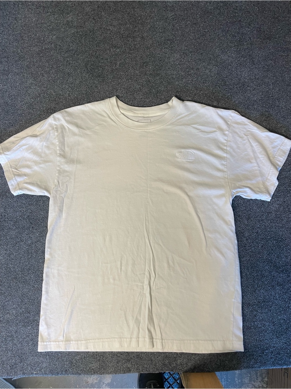 The North Face White Short Sleeve Crewneck Tee